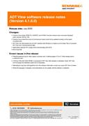 ADT View software version 4.1.0.0